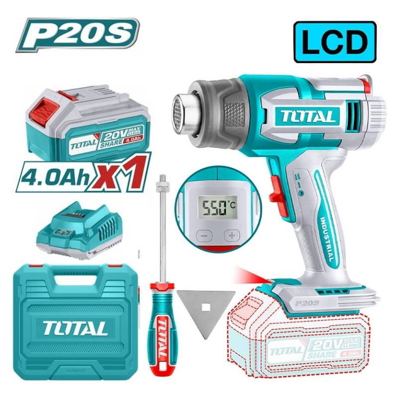 Máy thổi nhiệt dùng pin 20V TBLI20035