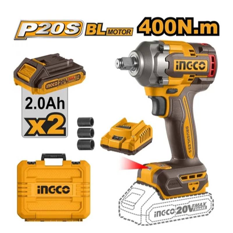 Máy vặn bu lông dùng pin 20V Ingco CIWLI2040