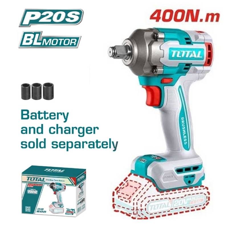 Thân máy siết bu lông dùng pin 20V Total TIWLI20401