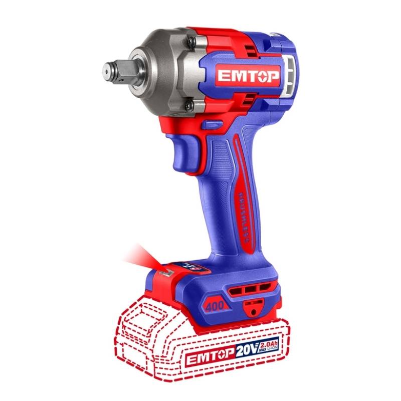 Thân máy siết Bulong dùng pin EMTOP  ECIWL20401